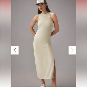 L*Space Sawyer Celery Sleeveless Maxi Dress